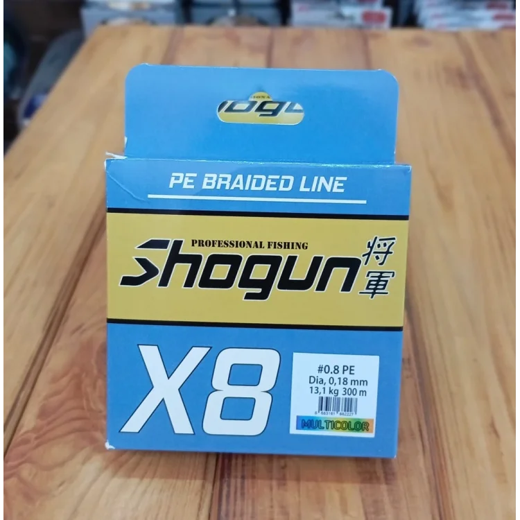 Shogun X8 300MT MULTİCOLOR İP MİSİNA 0,18MM