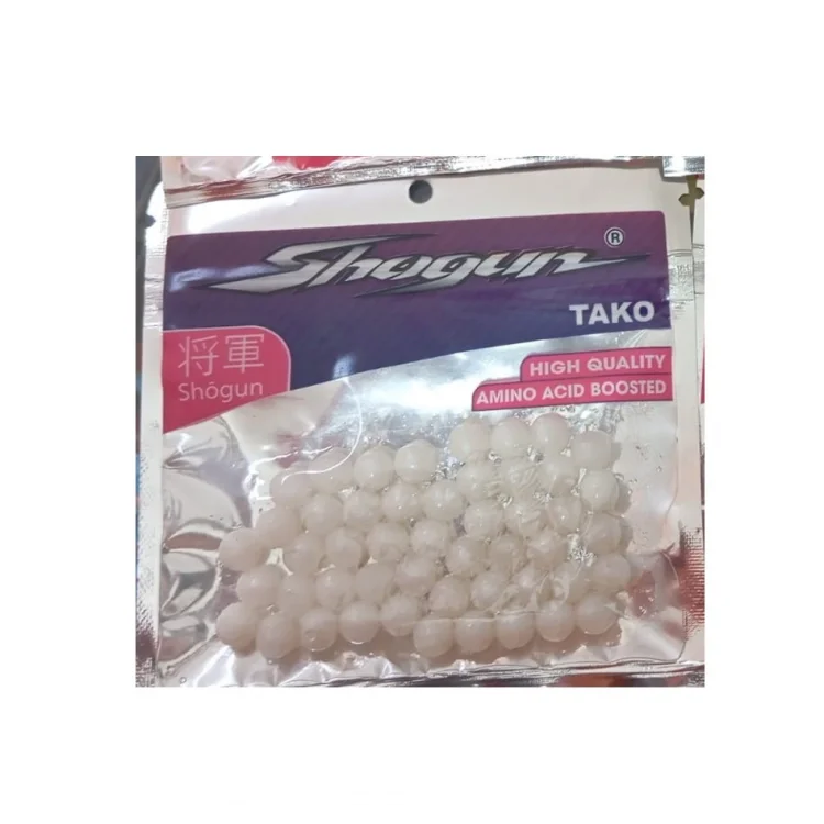 Shogun Tako Silikon Balık Yumurtası Renk: Beyaz