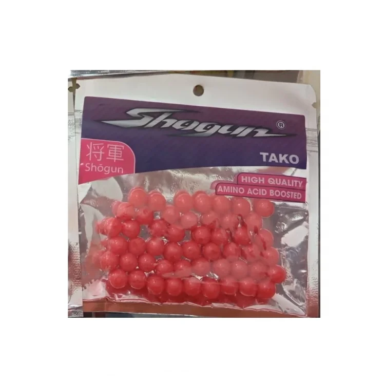 Shogun Tako Silikon Balık Yumurtası Renk: Kırmızı