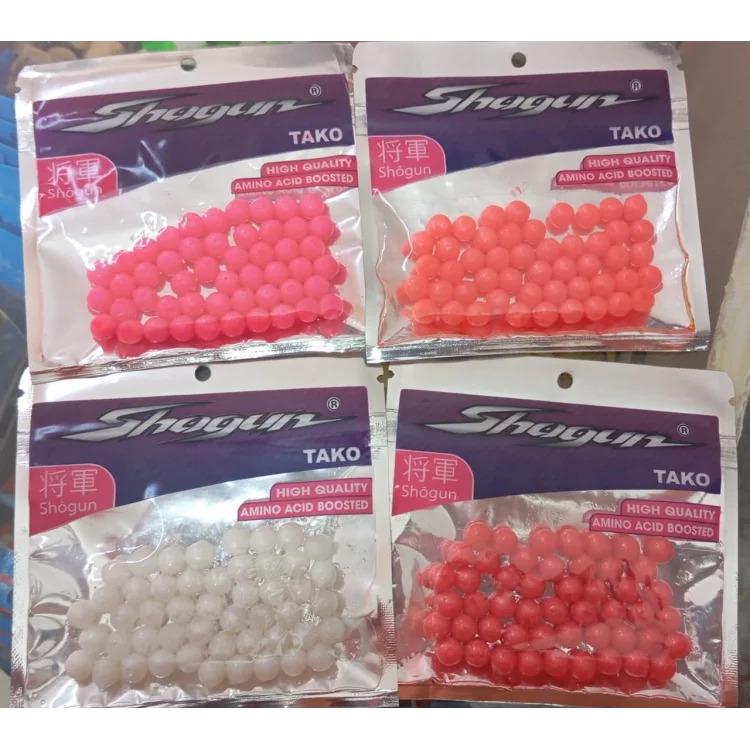 Shogun Tako Silikon Balık Yumurtası Renk: Turuncu