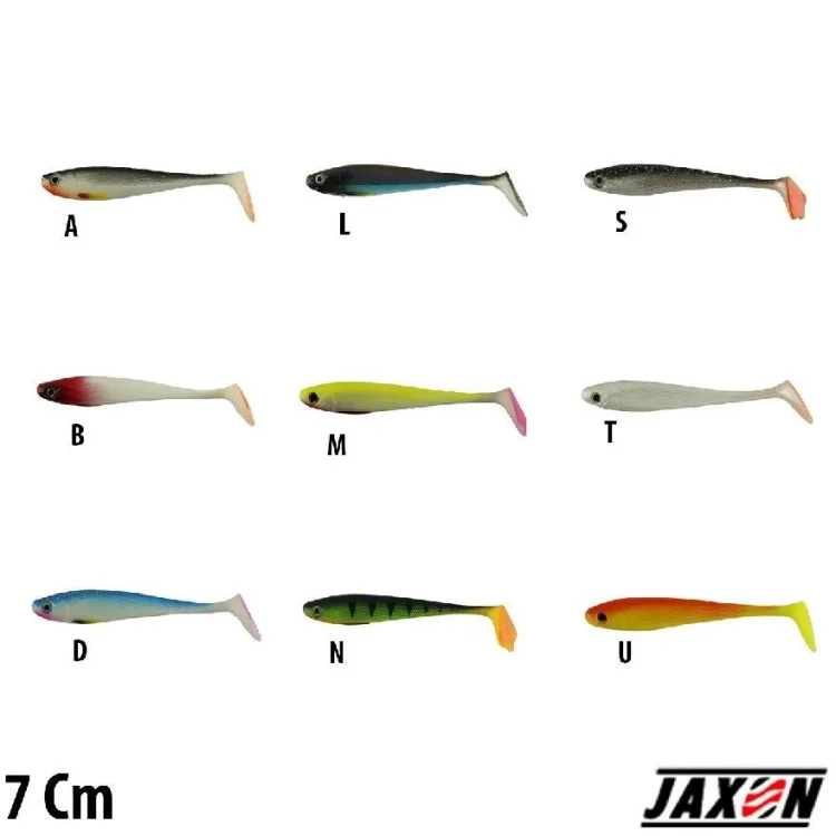 Silikon Balık Jaxon Gummy Intensa Tg-Ina070 7Cm 5’Li Pk Renk:S
