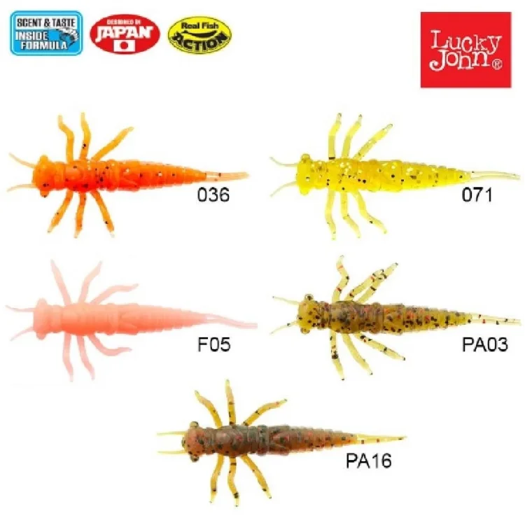 Silikon Yem Luckyjohn Nayada 5Cm 9’Lu Pk Renk:036