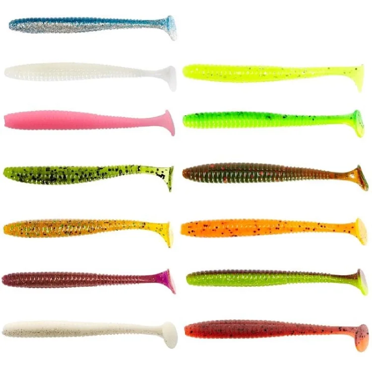 Silikon Yem Luckyjohn S-Shad 3.8’’ 9.6Cm 5’Li Pk Renk:T47