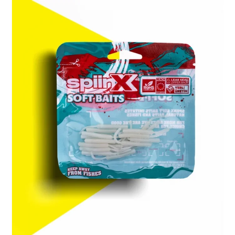 SPIINX BABY FISH SİLİKON 4.5CM 18P Renk:White