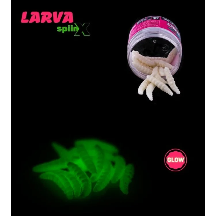 SPIINX LARVA SİLİKON YEM 35MM 14LÜ PEYNİR AROMALI RENK: ALL GLOW 61