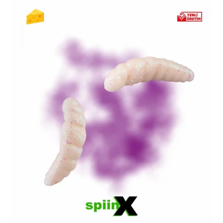 SPIINX PUPA SİLİKON YEM 35MM 12Lİ PEYNİR AROMALI RENK: CHEESE