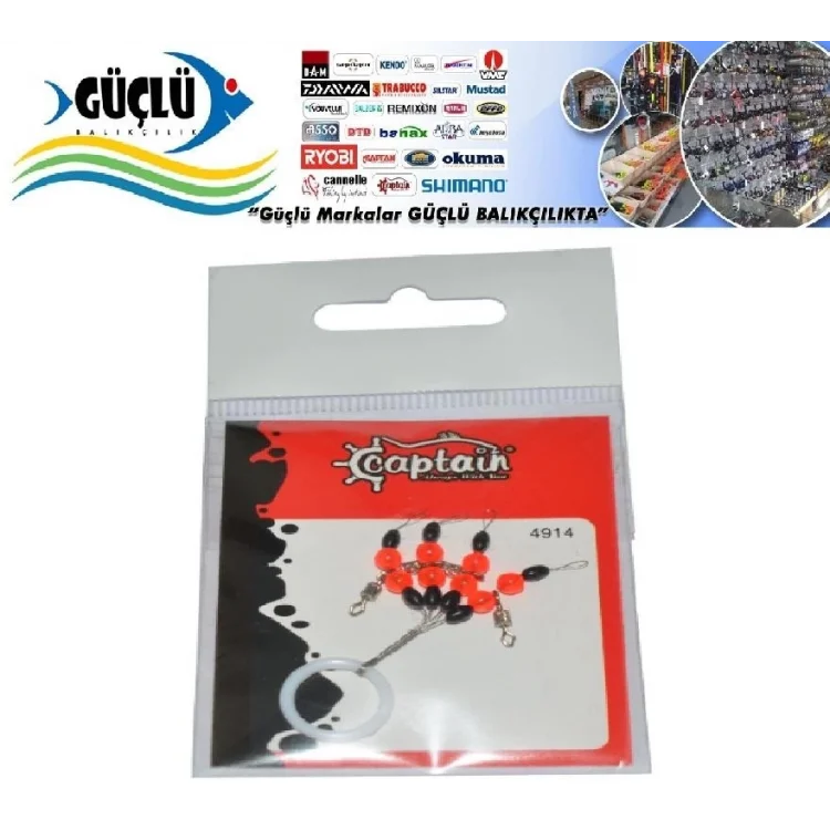 Stoper Captaın M Beden Boncuku 4’Lü