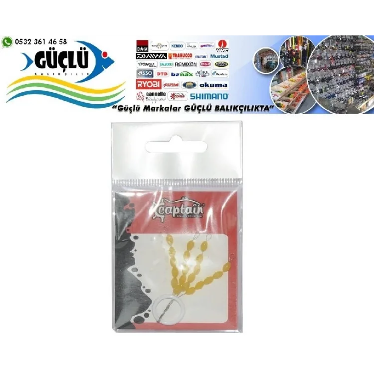 Stoper Sarı Kauçuk Captain M Beden 3X5 Li