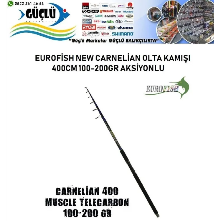 Surf Olta Kamışı Eurofısh Carnelian Surf 400 100-200Gr