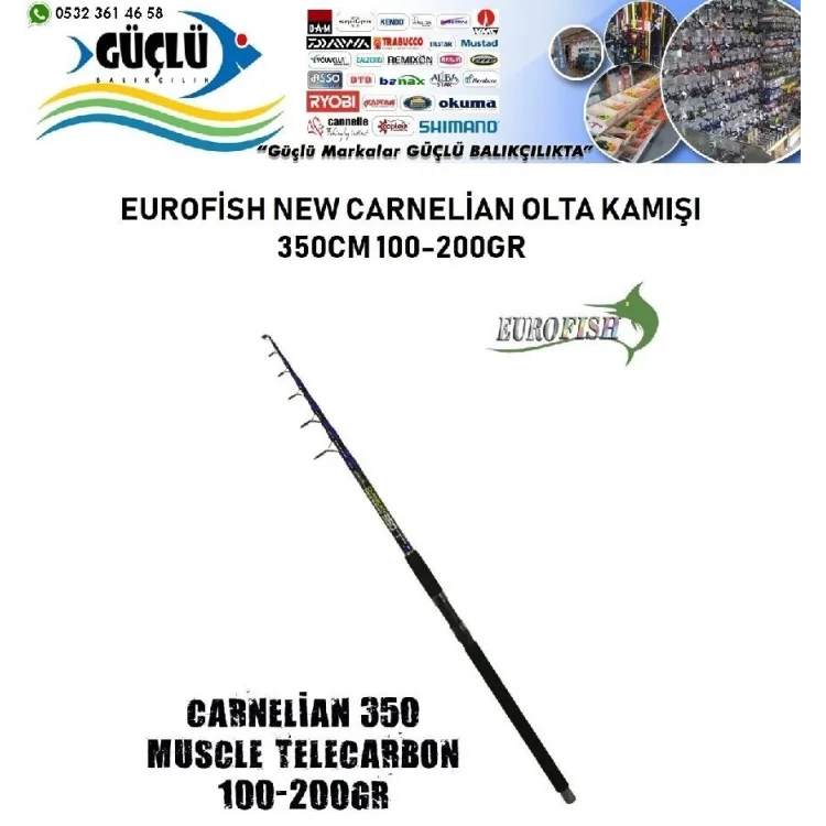 Surf Olta Kamışı Eurofısh Carnellian Surf 350 100-200Gr