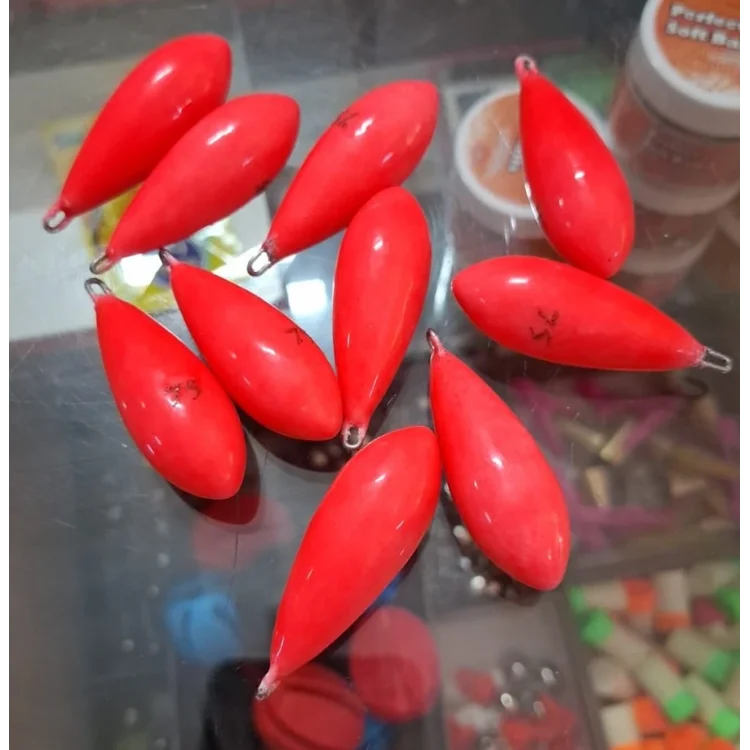 Surf Olta Kurşunu Kırmızı UV Renkli 75GR 1 Adet