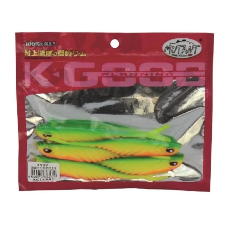 Tuzlu Su Silikon Yem Mutant Grande Soft 12Cm 5 Li Paket Renk:06