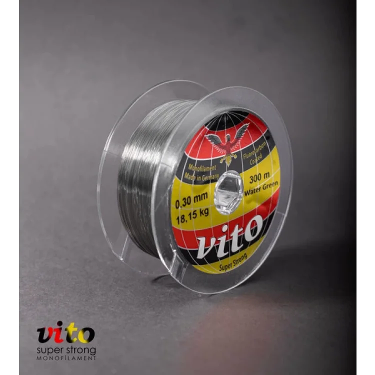 Vito Water Green Monoflament Misina 300 Metre 0,30Mm