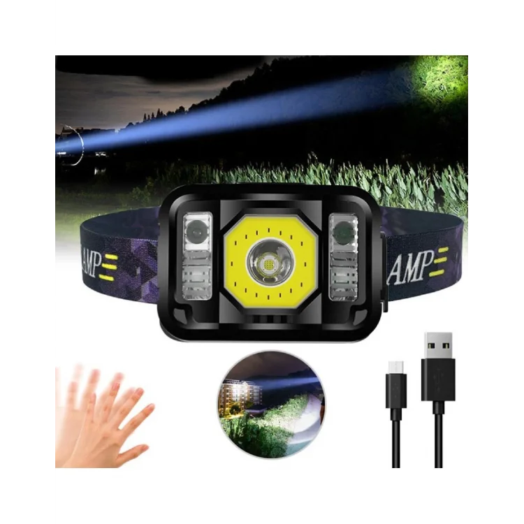 Watton Wt-024 Pratik Sensörlü Sinyalli Kafa Lambası