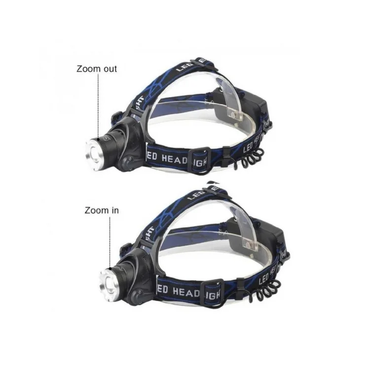 Watton Wt-120 Orjinal 800 Lümen Tx6 Şarjlı Zoomlu Kafa Feneri