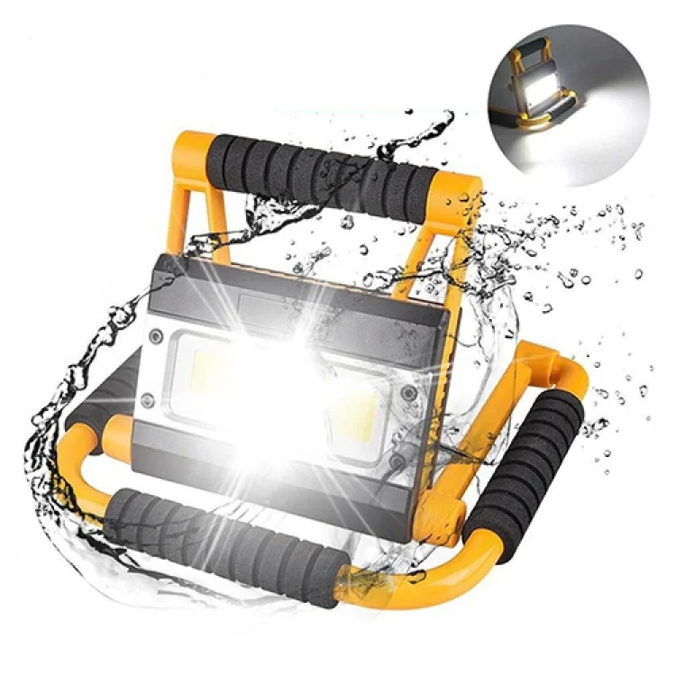 Watton Wt-328 1300 Lümen Güçlü Şarjlı Projektör