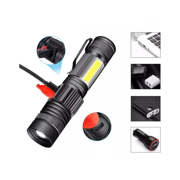 WATTON WT-601 Geniş Açılı P50 Led Şarjlı EL Feneri