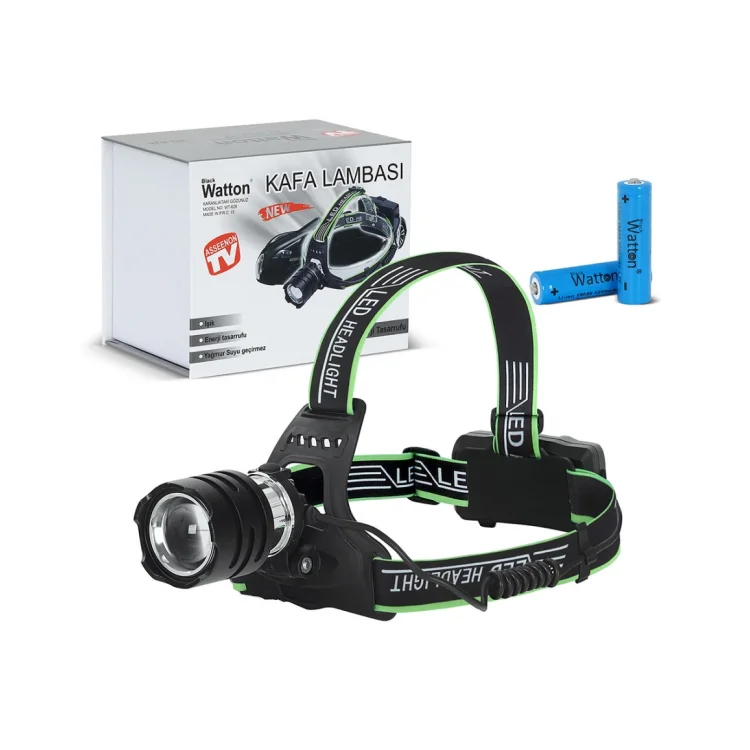 Watton Wt-626 TX6 LED ŞARJLI KAFA LAMBASI