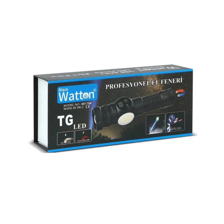 WATTON WT-704 9 MODLUŞARJLI KAMP LAMBASI EL FENERİ