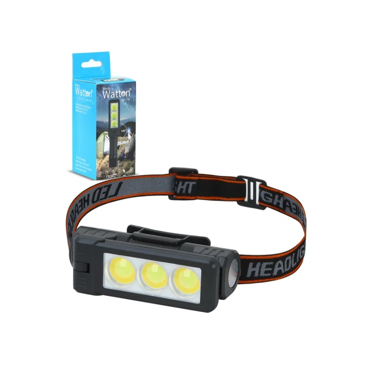 WATTON WT-706 ŞARJLI MIKNATISLI ÇALIŞMA LAMBASI KAFA IŞIĞI