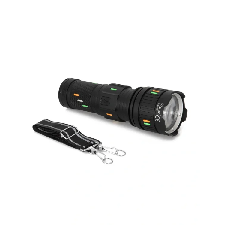WATTON WT-731 5000 LÜMEN CREE TG LED ŞARJ GÖSTERGELİ EL FENERİ