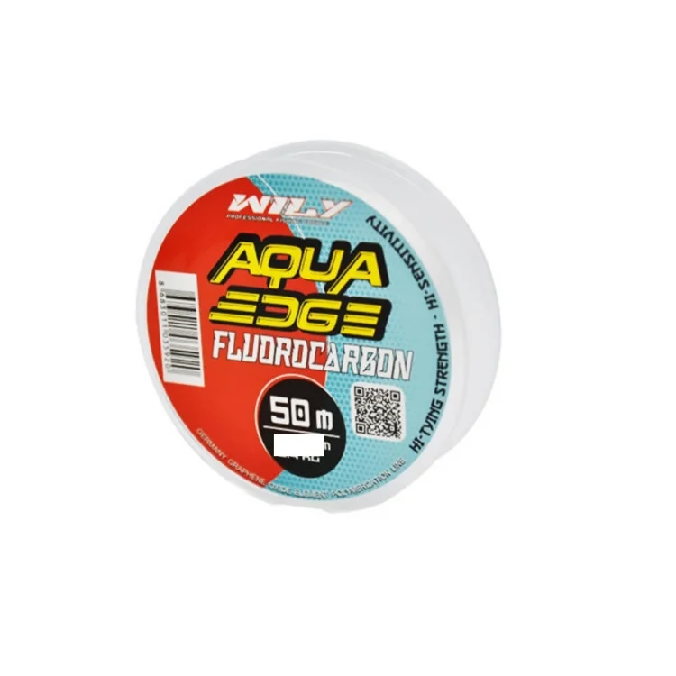 Wily AquaEdge FluoroCarbon Mimisa 50mt 0,25mm