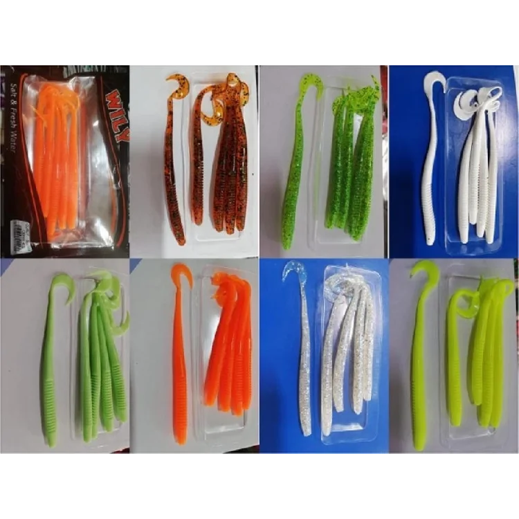 Wily Curly Silikon Yem 4.5 G 130 Mm 5’Li Paket Renk:1