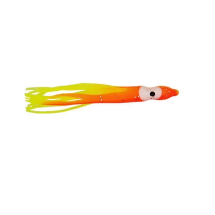 Wily Octopus 5 cm 5 li Paket Silikon Yem Renk:10