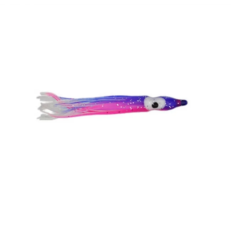 Wily Octopus 7 cm 5 li Paket Silikon Yem Renk:39