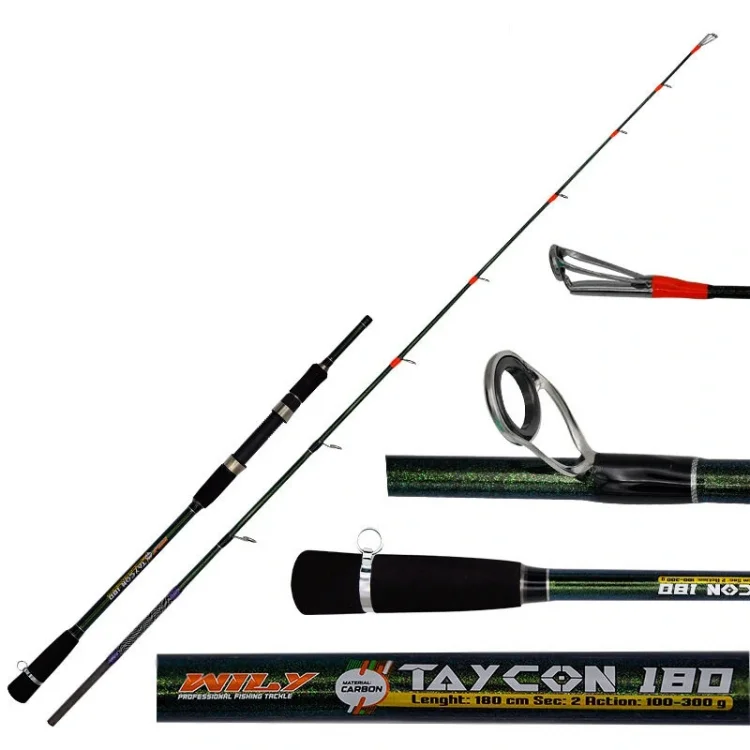 Wily Taycon 180 cm 100-300 gr Jig Kamışı
