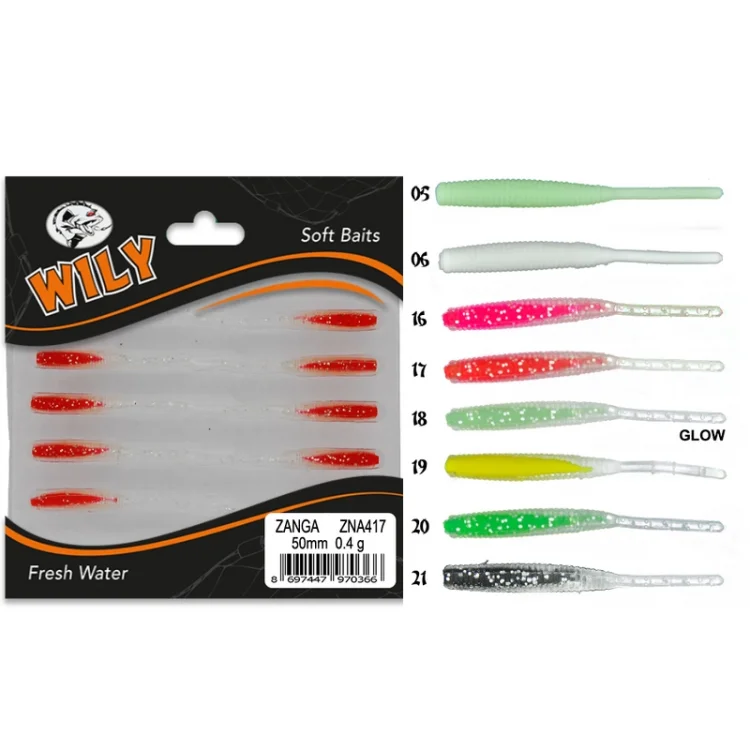 Wily Zanga Lrf Silikon Yem 5 Cm 0.4 Gr Renk:16