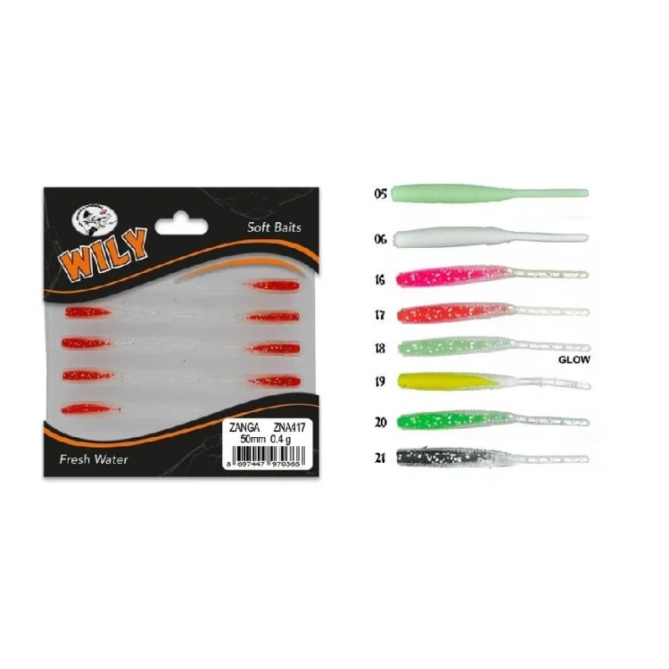 Wily Zanga Lrf Silikon Yem 5 Cm 0.4 Gr Renk:18