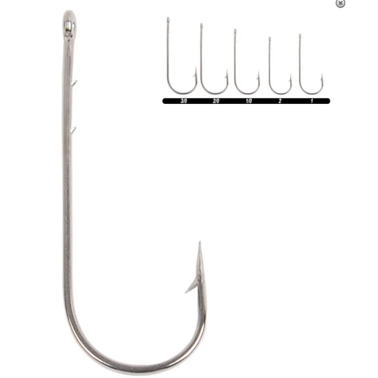 Youvella 1270 Nıckel No: 3/0 Olta İğnesi Uzun Sap 100’Lü Kutu