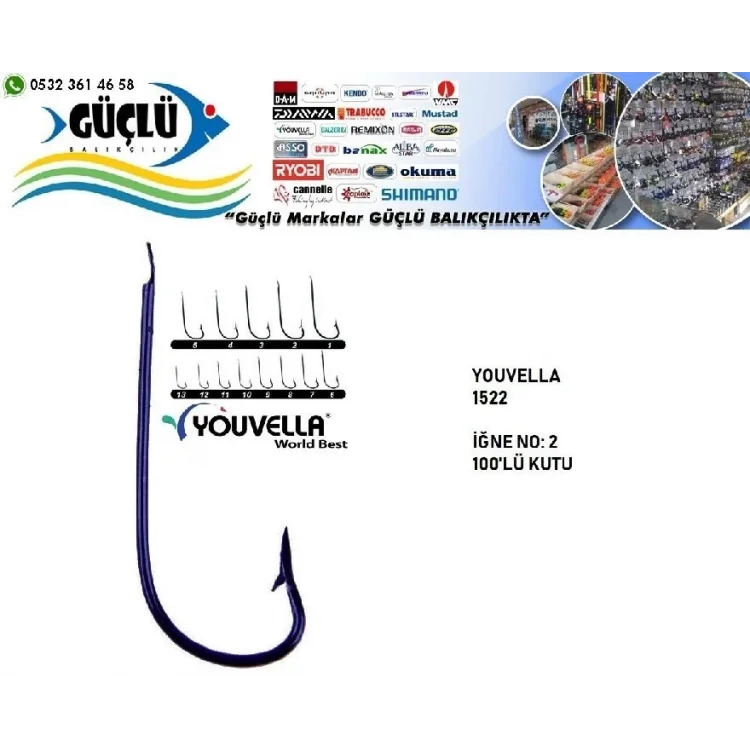 Youvella 1303 (1522) Mavi 100’Lü Kutu No:6