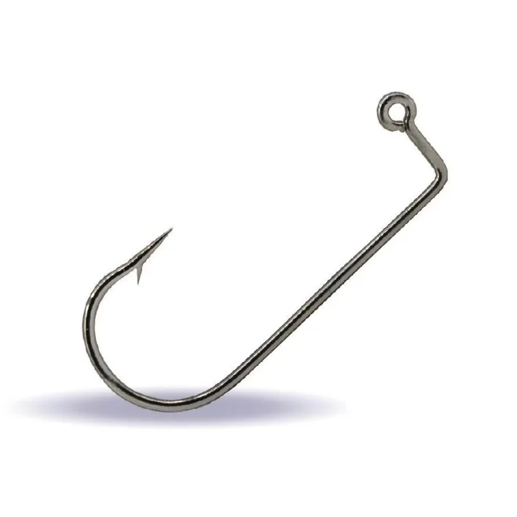 Youvella 2500 Jig Head İğnesi 1/0 No Delikli Uzun 100’Lü Kutu Nikel