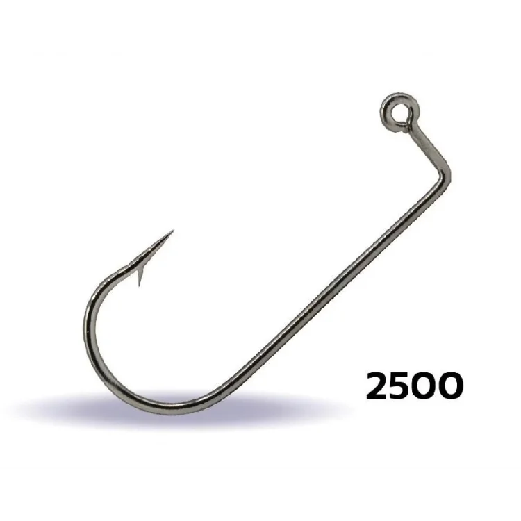 Youvella 2500 Jig Head İğnesi 2 No Delikli Uzun 100’Lü Kutu Nikel