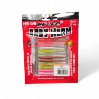 Effe HG49 Baby Worm 5.2cm LRF Silikonu Renk: Mix