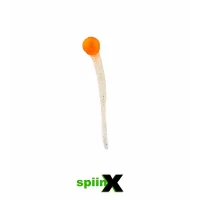 SPIINX MICE TAIL 8CM 12 Li GLOWLU ORANGE GUM SİLİKON YEM