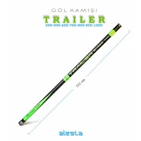 ALESTA TRAILER X5009 KARBON HALKASIZ GÖL KAMIŞI 600CM