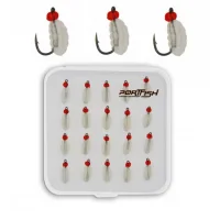 Portfish Kurtcuk Silikon Yem 20 li Paket Renk: Şeffaf GLOW