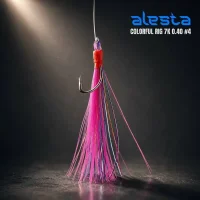 Alesta COLORFUL RIG X0239 7 Köstek Hazır Takım 0,30MM İğne NO:8