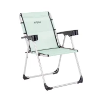 Argeus Bardaklıklı Piknik ve Kamp Sandalyesi 140KG Taşıma Renk: Su Yeşil