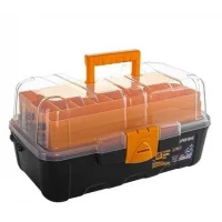 ASR-5038 16 Şeffaf Raflı Balıkçı Takım Çantası
