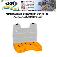 Balıkçı Malzeme Çantası 19 Gözlü Ayarlanabilir