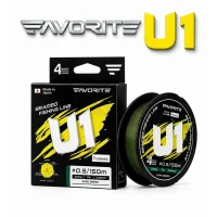 FAVORITE U1 PE X4 150M 0.121MM KOYU YEŞİL AJİ LRF İP MİSİNA