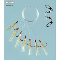 Fladen F1291 Sabiki Karides Görünümlü Hazır Takım 7’Li Çapari No:6