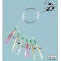 Fladen F1293 Sabiki Lumi Karides Görünümlü Hazır Takım 6’Lı No:4