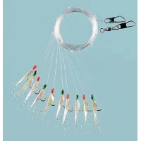 Fladen Sabiki F1292 Hook Daylight 10’Lu İstavrit Çaparisi No:7