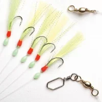 Fladen Sabiki Green&Sılver 5 Köstek Çapari No:8