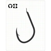 Fudo 1707 Iseama No:1/0 Teflon Olta İğnesi